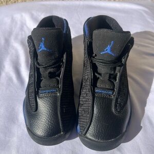 Jordan Kids Sneakers Black and Blue